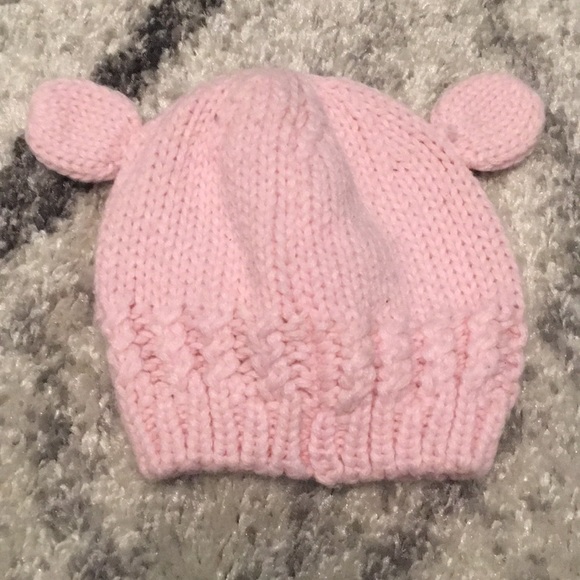 🦋FREE SHIP $50🦋 Baby Knit Hat 0-3 - Picture 4 of 5